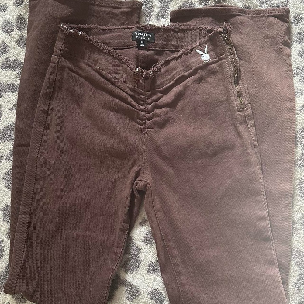 Playboy by PacSun brown pants